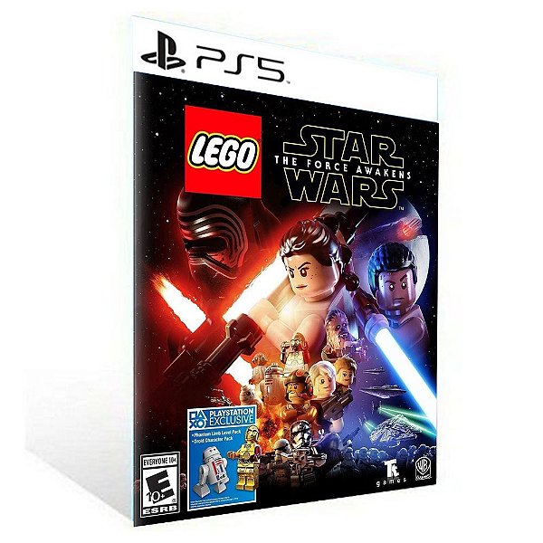 LEGO STAR WARS THE FORCE AWAKENS - PS5 - PSN MÍDIA DIGITAL