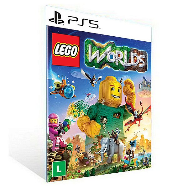 LEGO WORLDS - PS5 - PSN MÍDIA DIGITAL