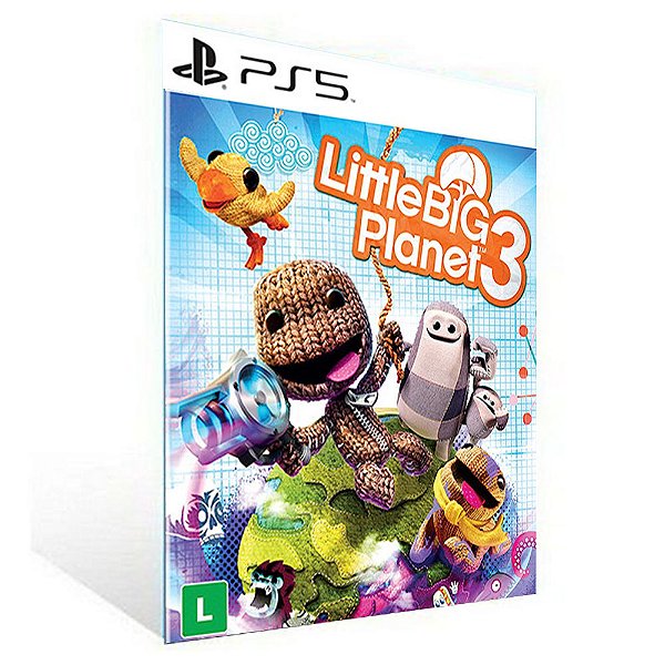 Little big Planet 3 - PS5 INGLÊS  - PSN Mídia Digital