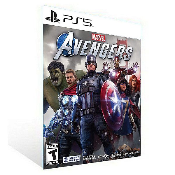 Marvels Avengers - PS5 - PSN MÍDIA DIGITAL