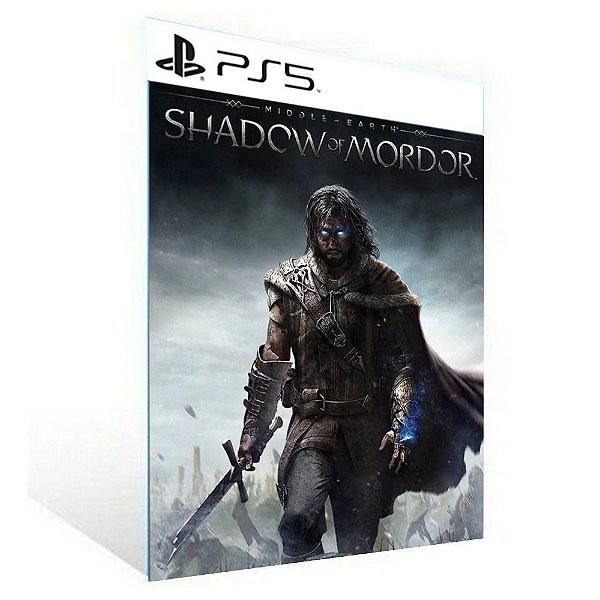 Middle Earth Shadow Of Mordor - PS5  - PSN MÍDIA DIGITAL