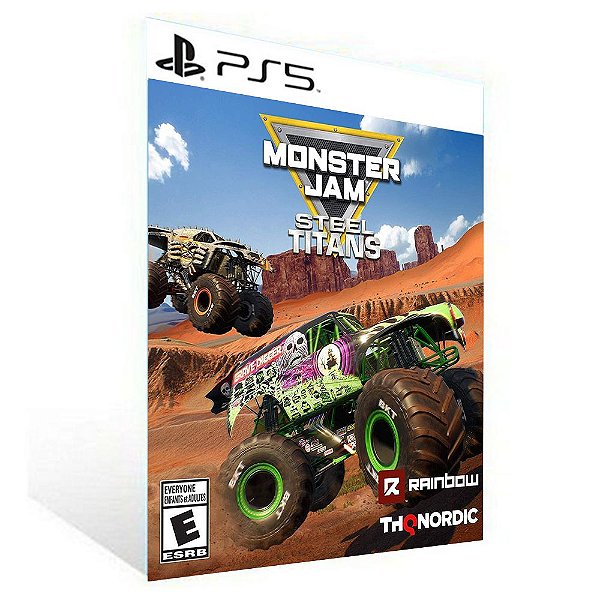 Monster Jam Steel Titans Ps5 - Psn - Mídia Digital