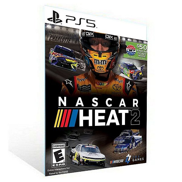 NASCAR HEAT 2 - PS5 - PSN MÍDIA DIGITAL