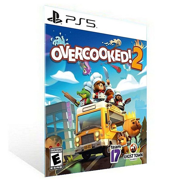 OVERCOOKED 2 PS5 PSN M dia Digital StoreGames Loja de Jogos