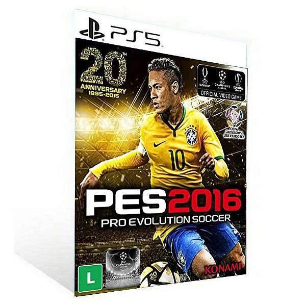 PES 16 - PS5 - PSN MÍDIA DIGITAL