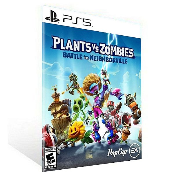 PLANTS VS. ZOMBIES BATTLE FOR NEIGHBORVILLE  - PS5 - PSN MÍDIA DIGITAL