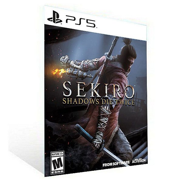 SEKIRO SHADOWS DIE TWICE - PS5 - PSN MÍDIA DIGITAL