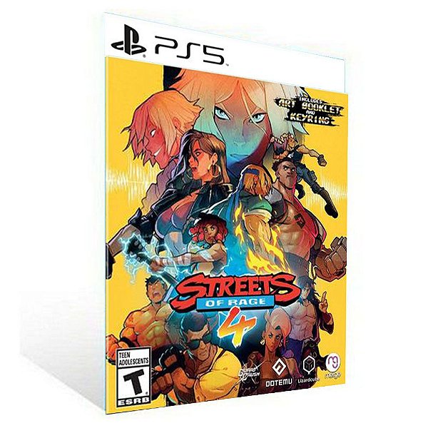 STREETS OF RAGE 4 - PS5 -  MÍDIA DIGITAL