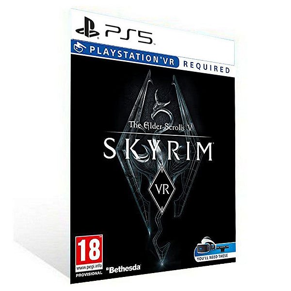 The Elder Scrolls V: Skyrim VR  - PS5  - PSN  Mídia Digital