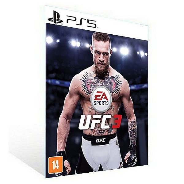 UFC 3  - PS5 - PSN MÍDIA DIGITAL