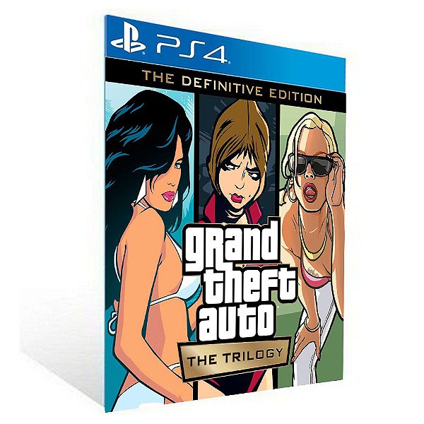 Grand Theft Auto: The Trilogy  - The Definitive Edition GTA - PS4 - PSN MÍDIA DIGITAL