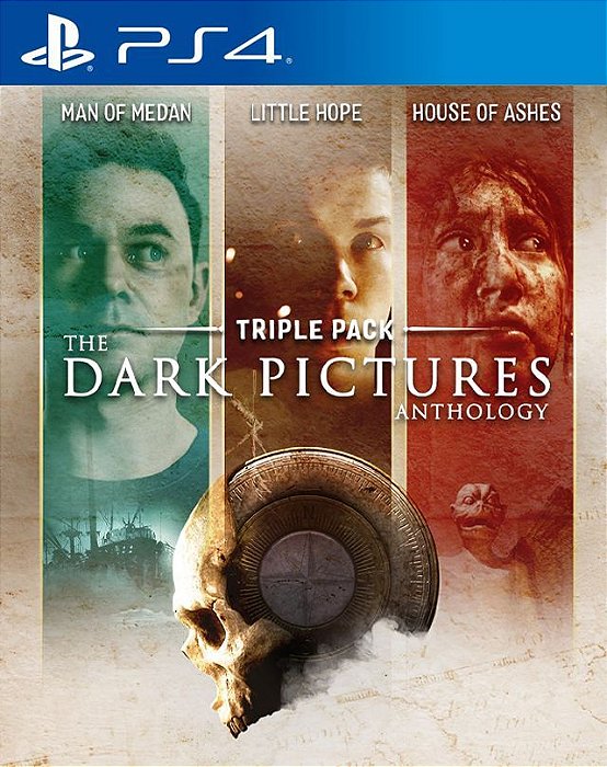 The Dark Pictures Anthology - Pacote Triplo - PS4 - PSN MÍDIA DIGITAL