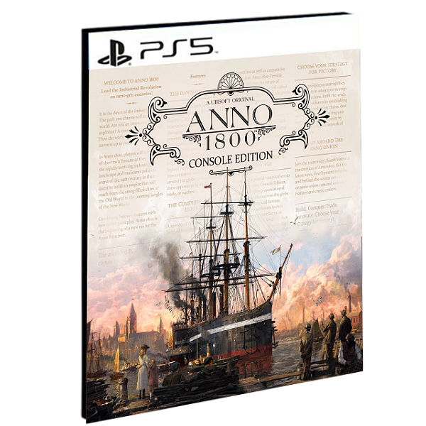 Anno 1800  PS5 - PSN MÍDIA DIGITAL
