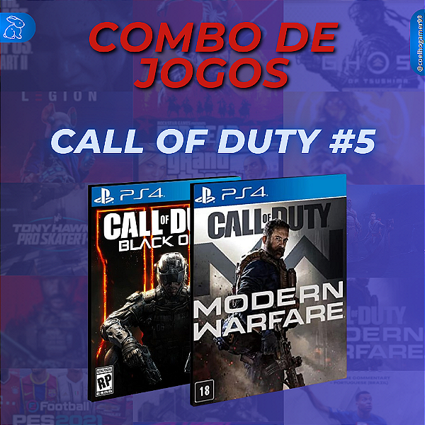 5# COMBO  CALL OF DUTY - PS4 - PSN MÍDIA DIGITAL