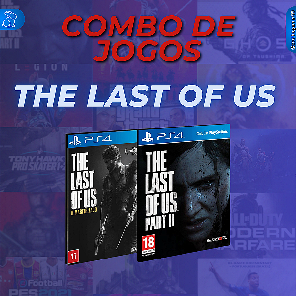 COMBO THE LAST OF US - PS4 - PSN MÍDIA DIGITAL