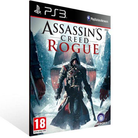 ASSASSINS CREED ROGUE - PS3 PSN MIDIA DIGITAL