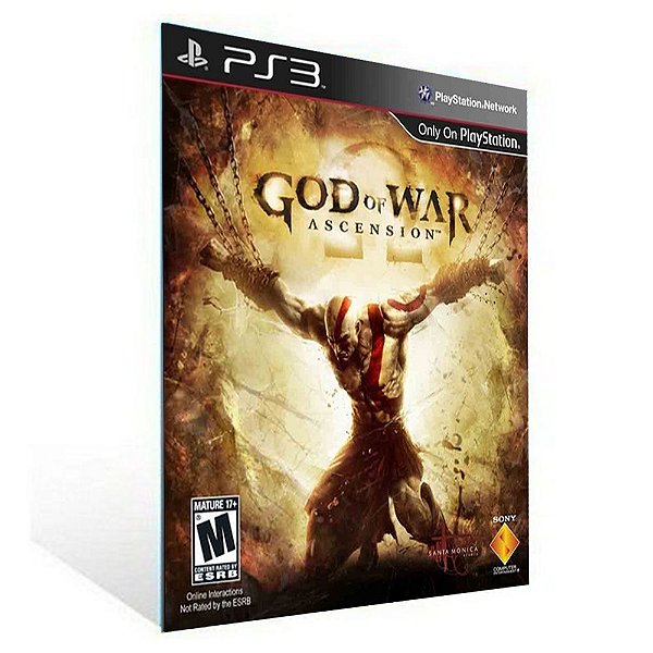GOD OF WAR: ASCENSION - PS3 PSN MÍDIA DIGITAL