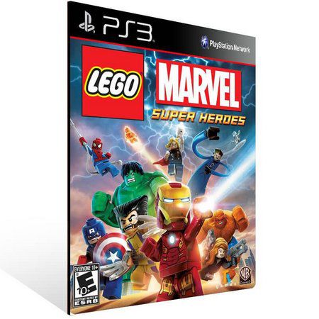 LEGO MARVEL SUPER HEROES - PS3 PSN MÍDIA DIGITAL