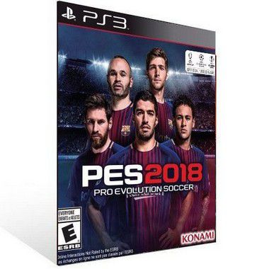 PES 18 - PS3 PSN MÍDIA DIGITAL PORTUGUES