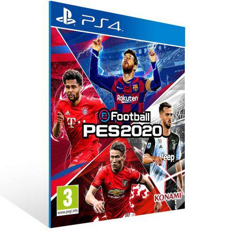 EFOOTBALL PES 2020 PS4 PSN Mídia Digital