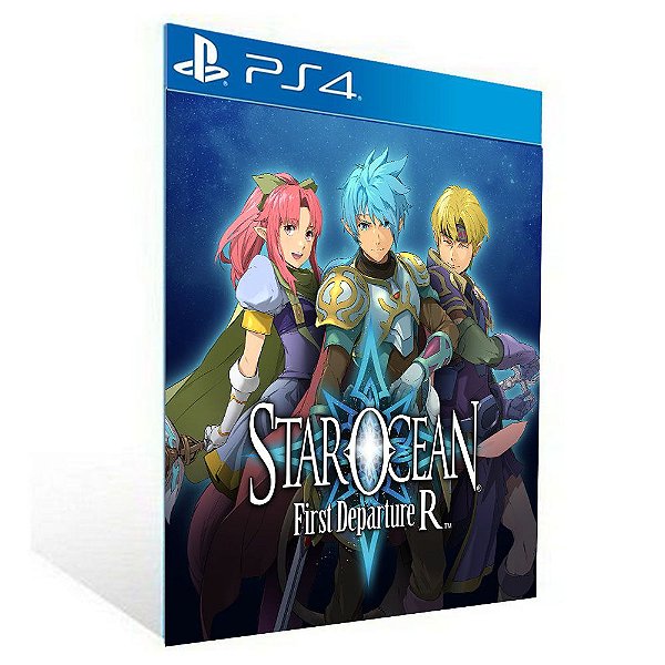 STAR OCEAN FIRST DEPARTURE R - PS4 - PSN MÍDIA DIGITAL
