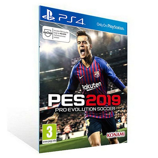 PES 19 STANDARD EDITION - PS4  - PSN MÍDIA DIGITAL