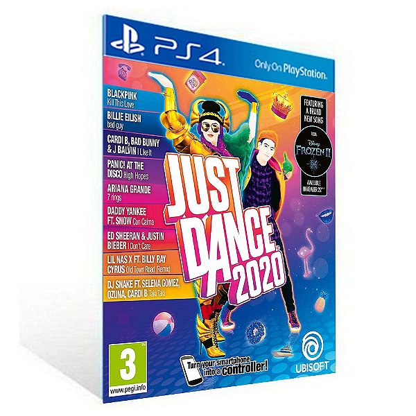 JUST DANCE 2020 - PS4 - PSN MÍDIA DIGITAL