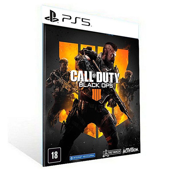 CALL OF DUTY BLACK OPS 4 - PS5 - PSN MÍDIA DIGITAL