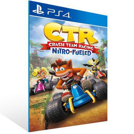 CRASH TEAM RACING NITRO-FUELED - PS4 PSN MÍDIA DIGITAL