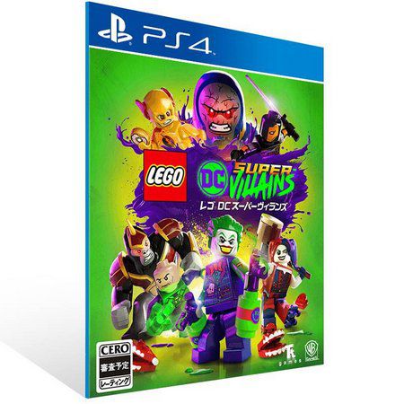 LEGO DC SUPER VILLAINS - PS4 - PSN MÍDIA DIGITAL