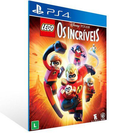 LEGO OS INCRÍVEIS - PS4 - PSN MÍDIA DIGITAL