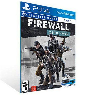 Firewall Zero Hour Vr - PS4 - PSN - Mídia Digital