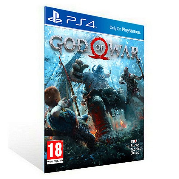 God of war PS4 - PSN - Mídia Digital