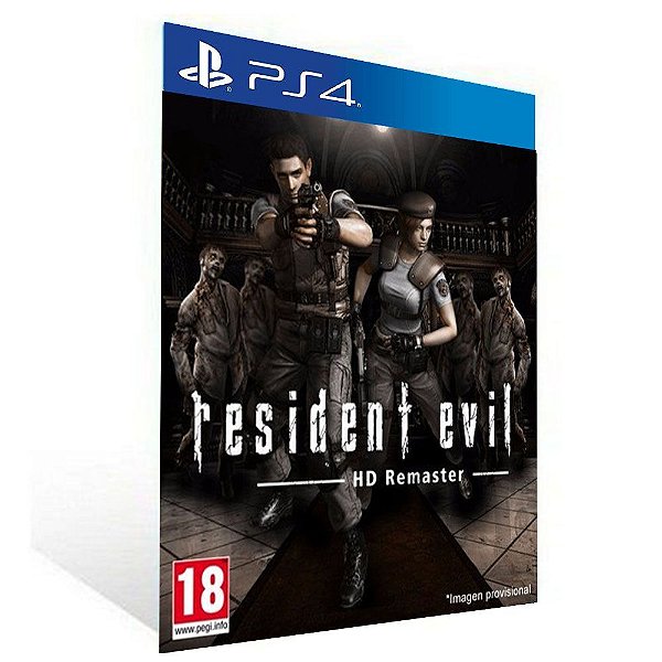 RESIDENT EVIL HD REMASTER - PS4  - PSN MÍDIA DIGITAL