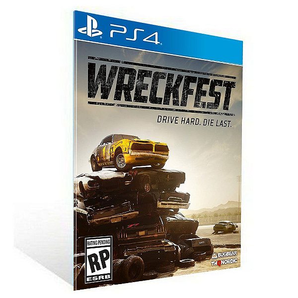 WRECKFEST - PS4  PSN MÍDIA DIGITAL