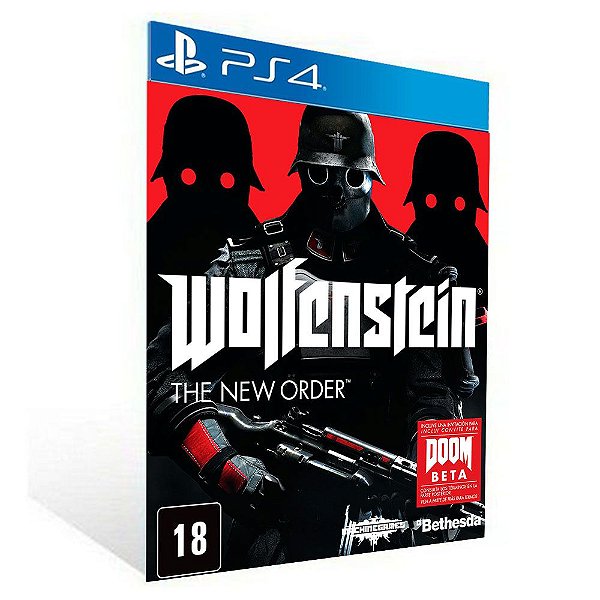 WOLFENSTEIN  THE NEW ORDER - PS4  - PSN MÍDIA DIGITAL