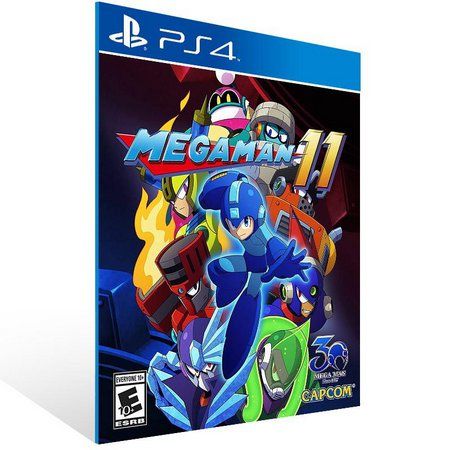 MEGA MAN 11 - PS4 - PSN MÍDIA DIGITAL