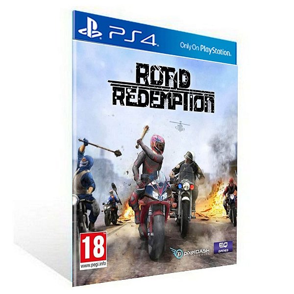 Road Redemption - Ps4  - PSN  Mídia Digital