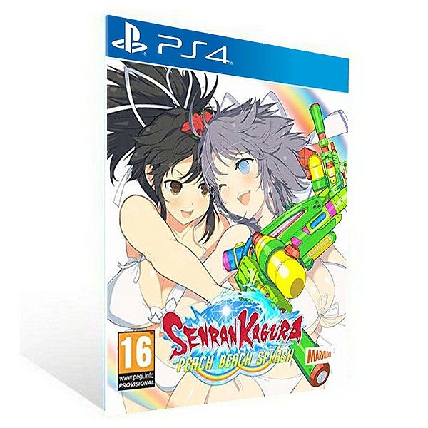 Senran Kagura - Peach Beach Splash  - PS4  - PSN MÍDIA DIGITAL
