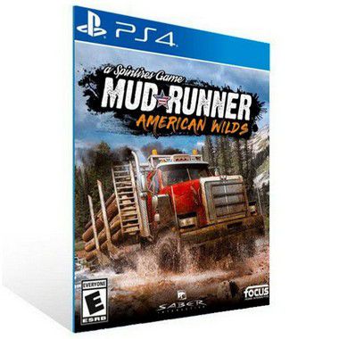 MudRunner - American Wilds Edition - PS4  - PSN  Mídia Digital