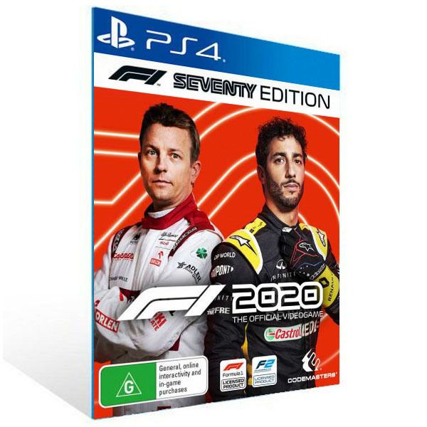 F1 2020 - Ps4 - Psn - Mídia Digital