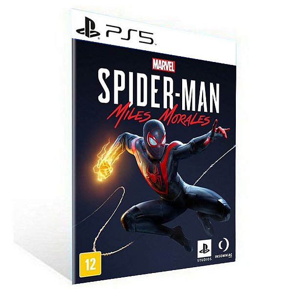 MARVELS SPIDER-MAN MILES MORALES PS5 PSN MÍDIA DIGITAL