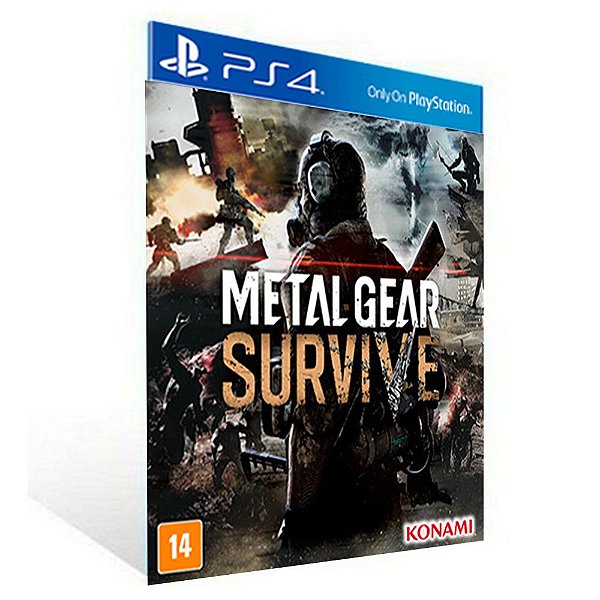 METAL GEAR SURVIVE PS4 -  PSN MÍDIA DIGITAL