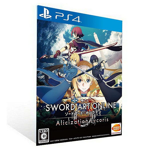 SWORD ART ONLINE Alicization Lycoris -  PS4 PSN MÍDIA DIGITAL