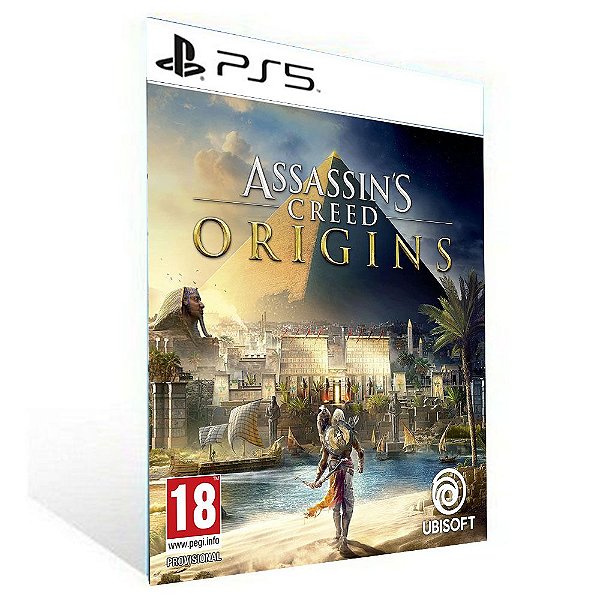 Assassins Creed Origins - PS5  - PSN MÍDIA DIGITAL