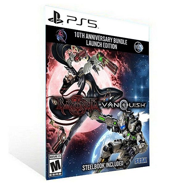 Bayonetta and Vanquish 10th Anniversary Launch Bundle Ps4  - Psn - Mídia Digital