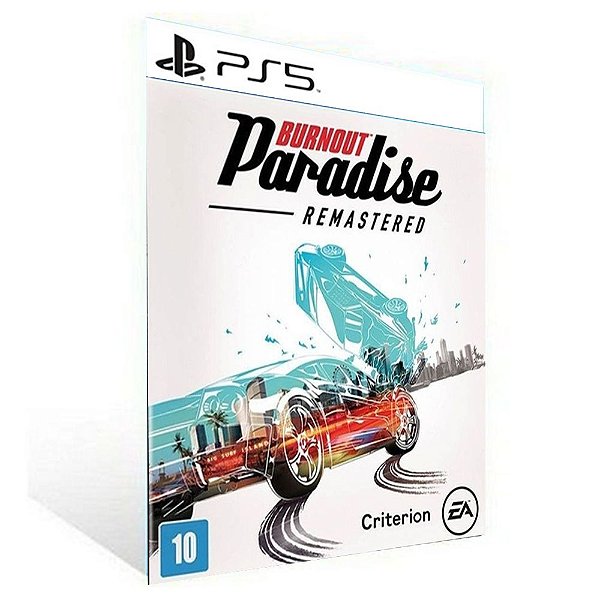 Burnout Paradise Remastered - Ps5  - PSN - Mídia Digital