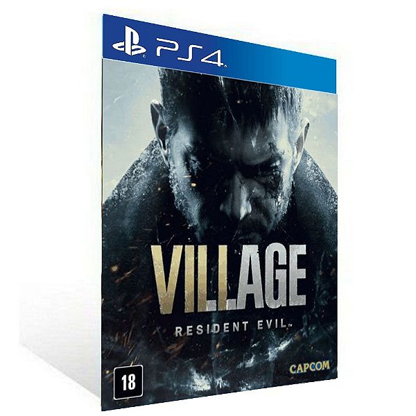 RESIDENT EVIL VILLAGE  PS4 PORTUGUÊS PSN MÍDIA DIGITAL