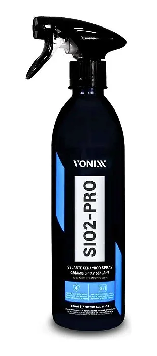 Vonixx SiO2-PRO - Selante Cerâmico Spray de Manutenção 500ml