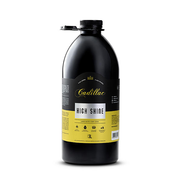 LAVA AUTO COM CERA HIGH SHINE 3L - CADILLAC